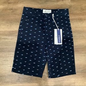 Craft Flow Boys Shorts Size 10 Shark Blue
